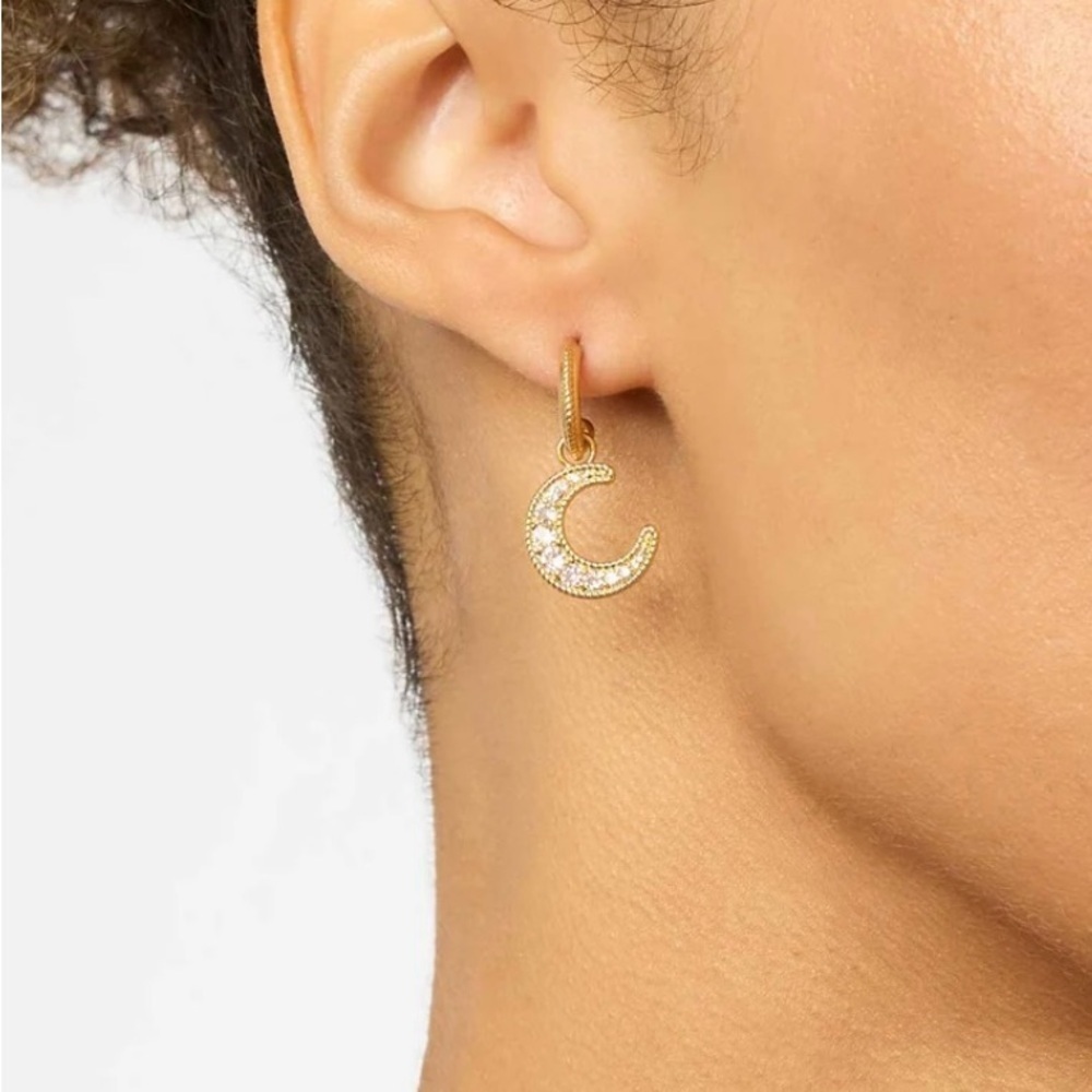 Julie Vos Luna 4 in 1 charm earrings - Picture 4 of 8